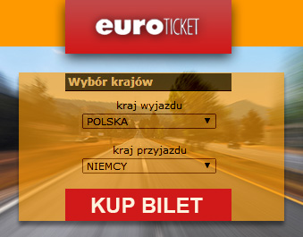Połączenia autobusowe. Bilety Euroticket